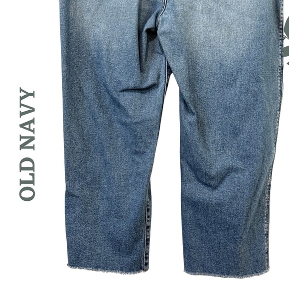 🛍️3/$40 Old Navy Wide Leg Cropped Jeans | Size 16 - Picture 6 of 7